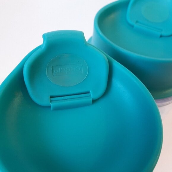 Davids Tea Bodum Travel Mugs Classic LOGO PAIR - Picture 2 of 4